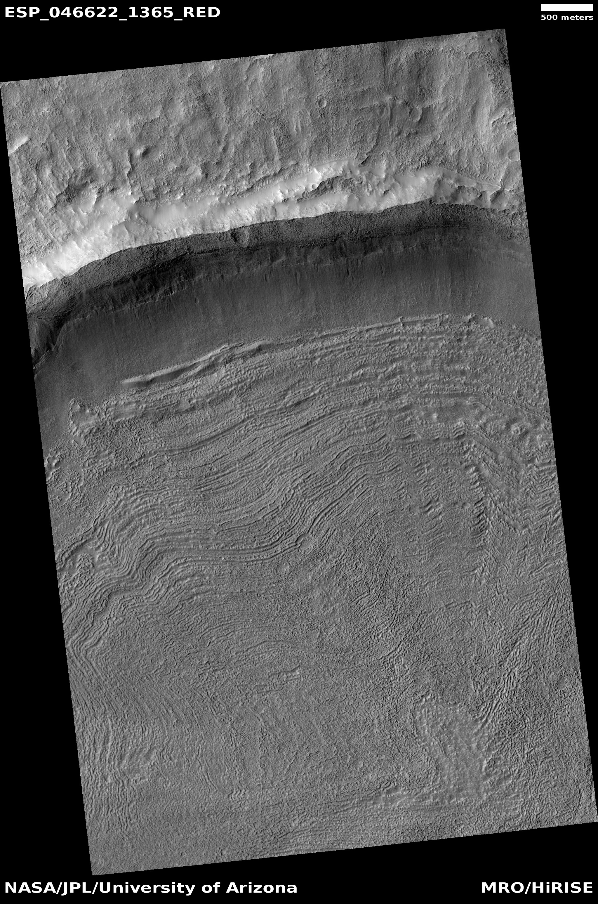 Concentric Crater Fill Lat: 43.1° S Long: 219.8°E (140.2 W