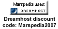 Marspedia uses Dreamhost hosting